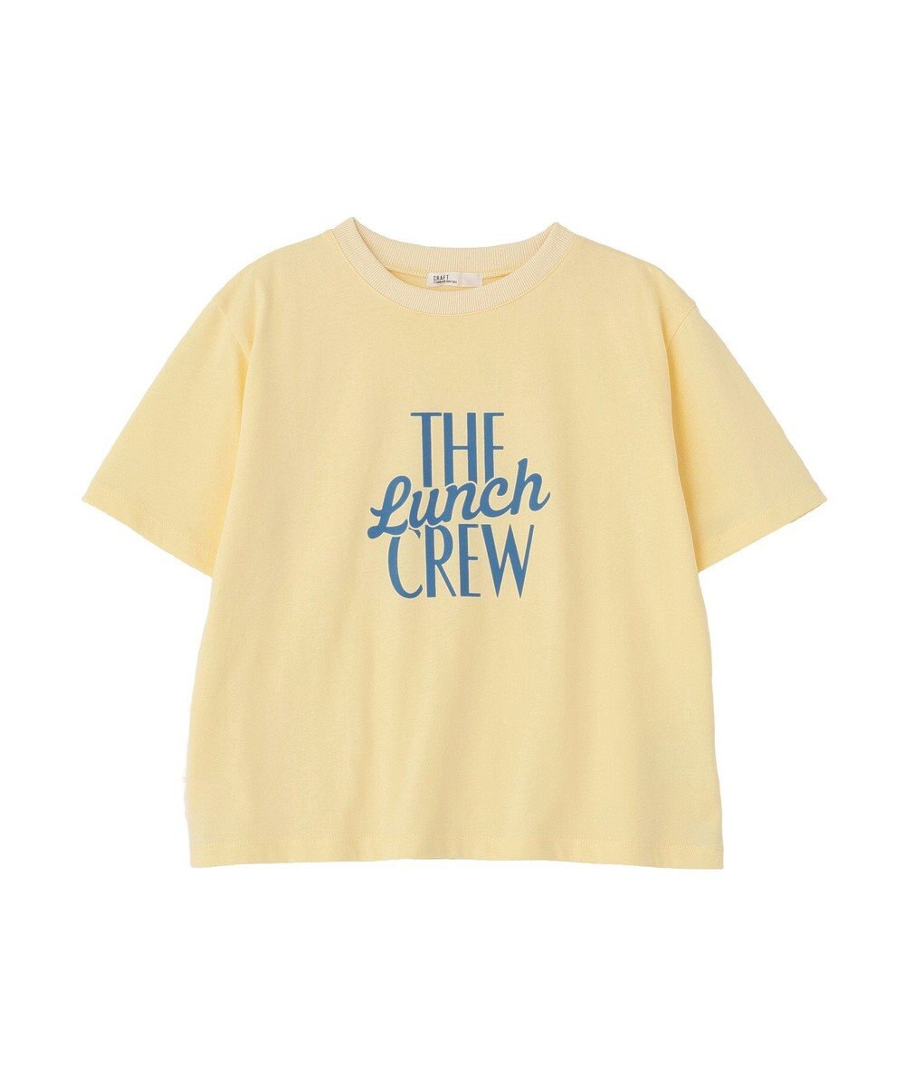 CRAFT STANDARD BOUTIQUE フロッキープリントＴシャツ 