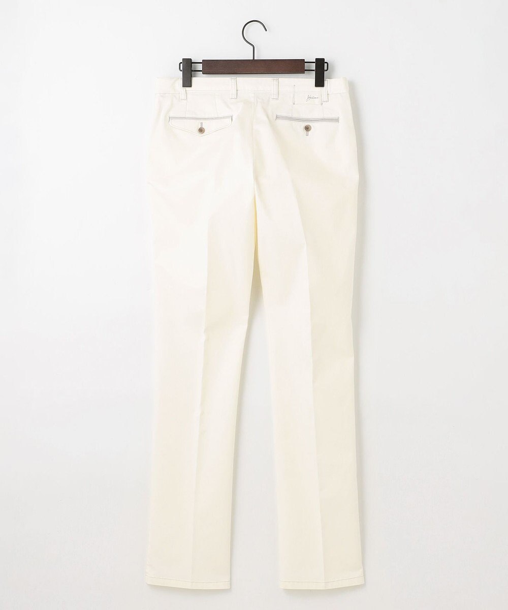 JOSEPH ABBOUD 【ウエストも伸びる！オーガニックコットン使用・25AW】トリコチンストレッチ パンツ 