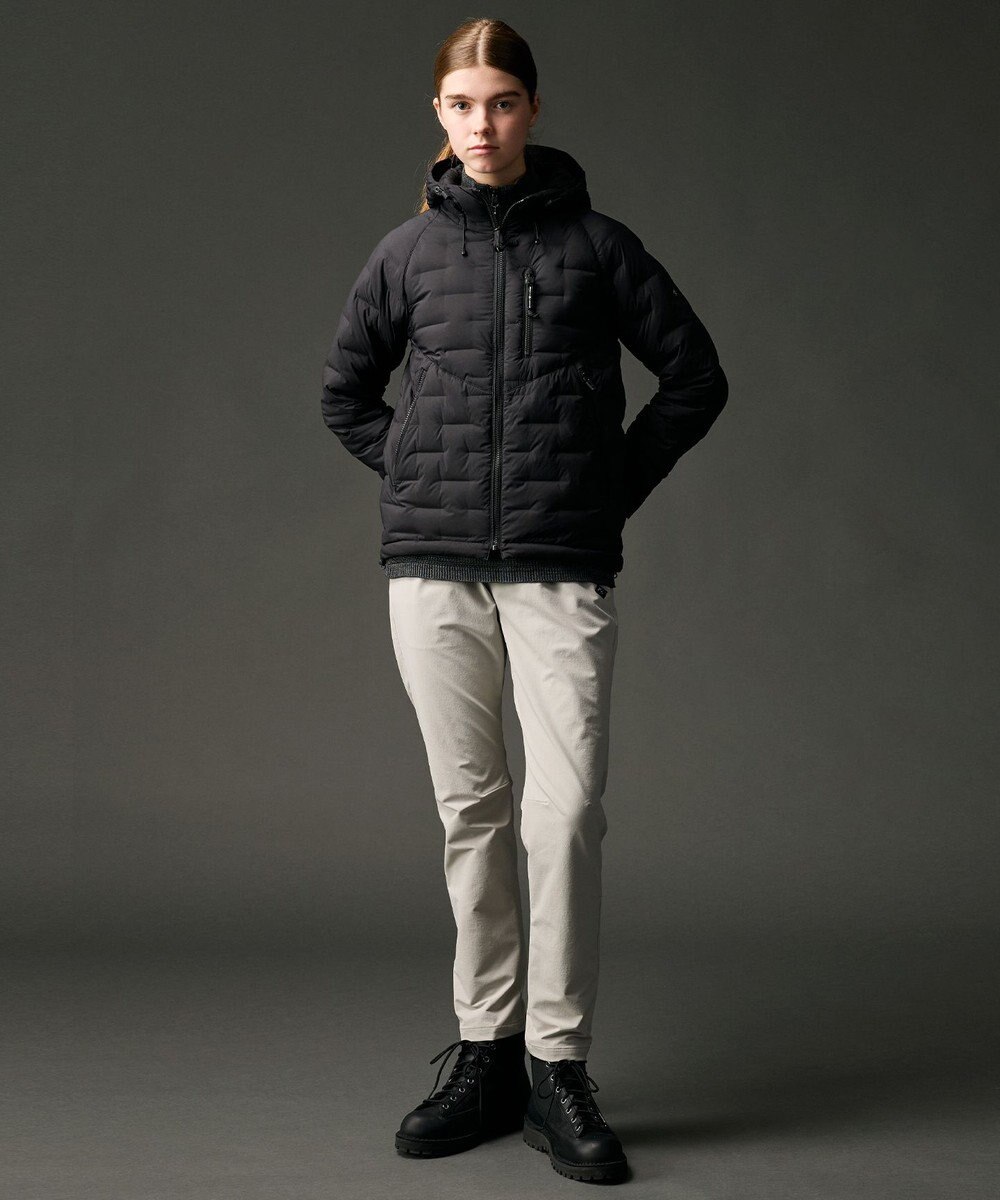 JOSEPH ABBOUD MOUNTAIN 【軽さ/ストレッチ】ホールガーメント3Dニット トスタンドZIPプルオーバー 