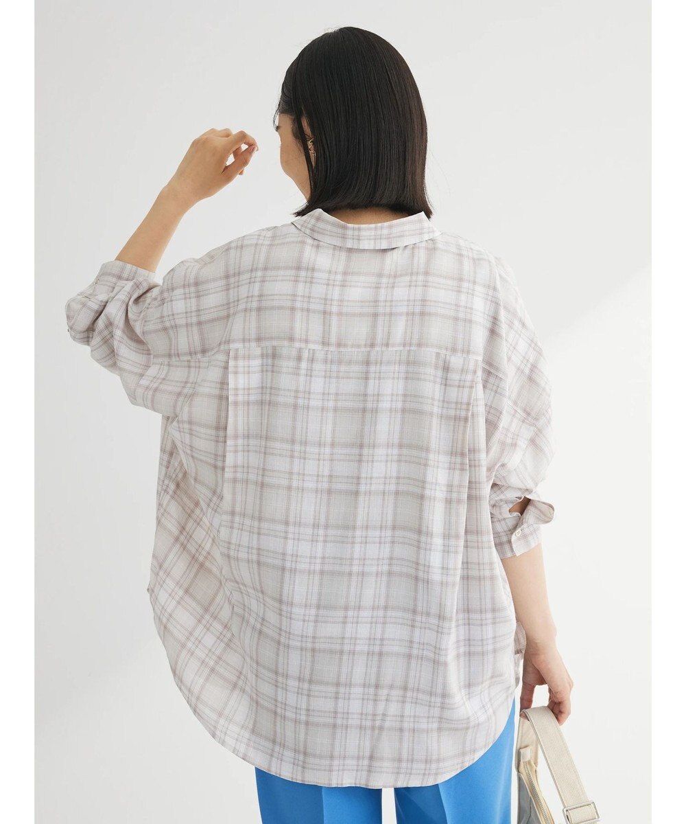 Green Parks リネンレーヨン２ｗａｙシャツ 