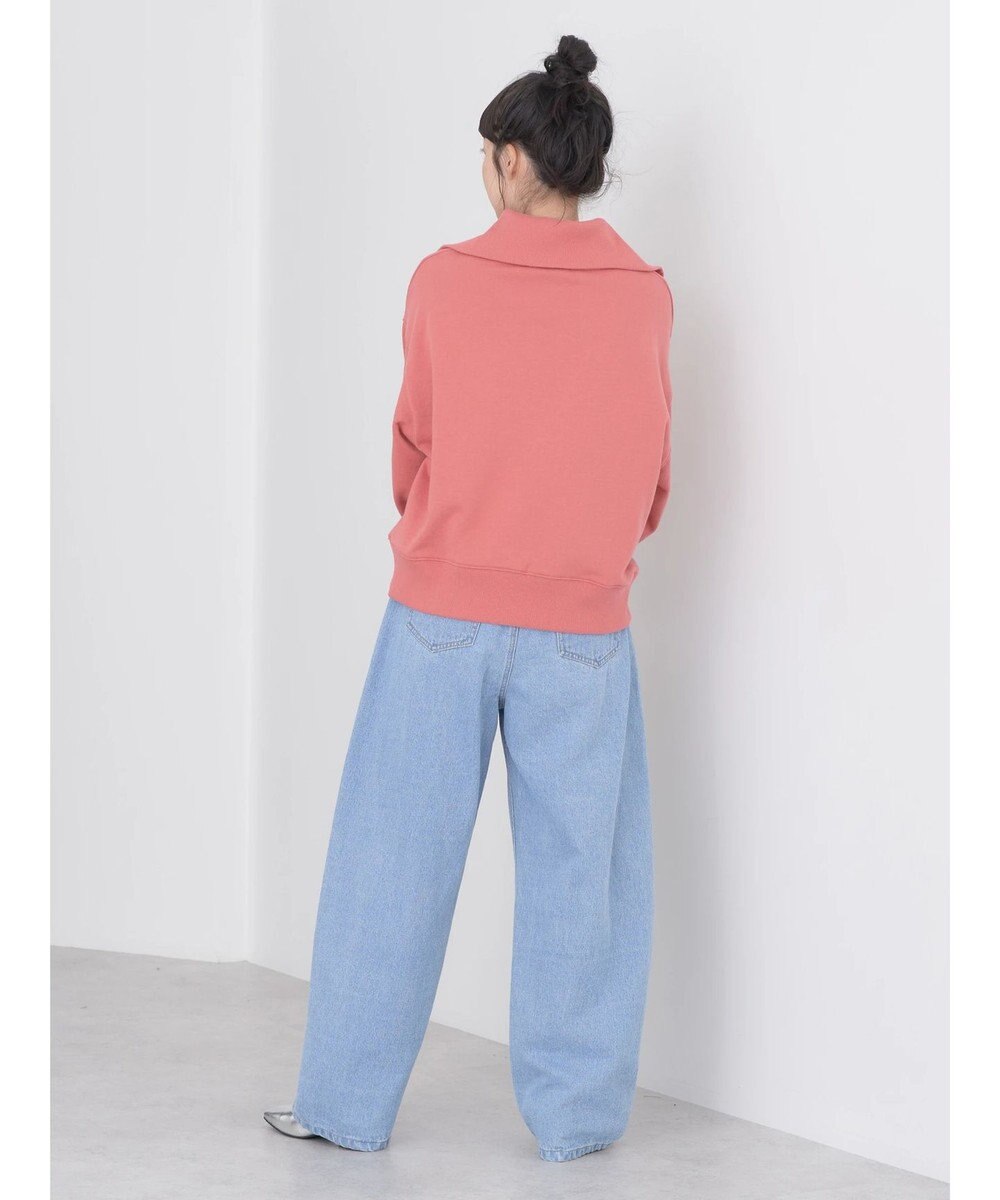 earth music&ecology ハーフＺＩＰスウェット 