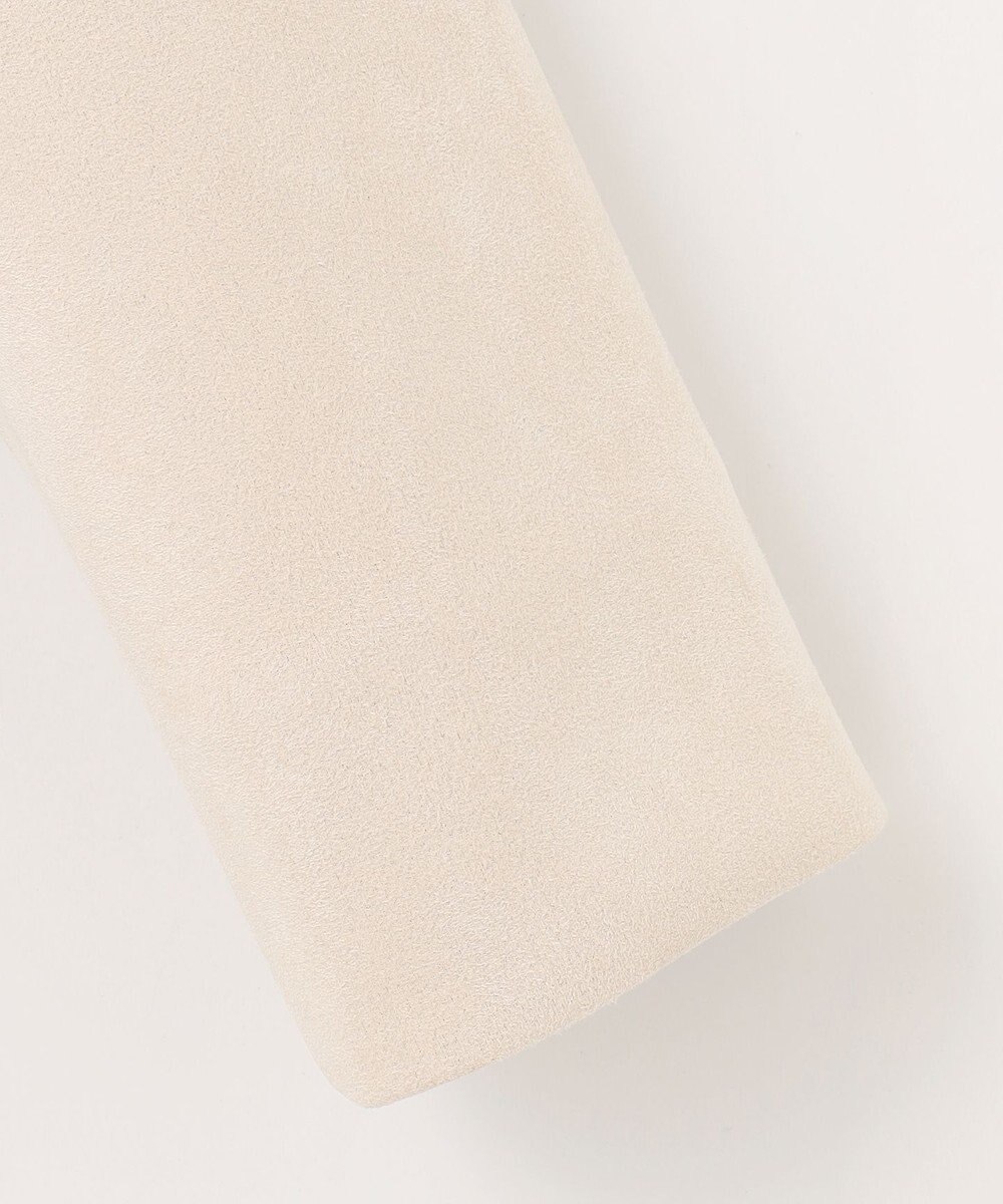 ANY SIS L 【洗える】スエードライクトリミング コート 