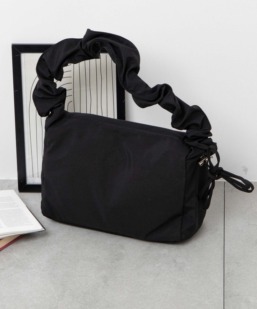 WEGO 【マルチWAY】ドロストギャザーショルダーバッグ 