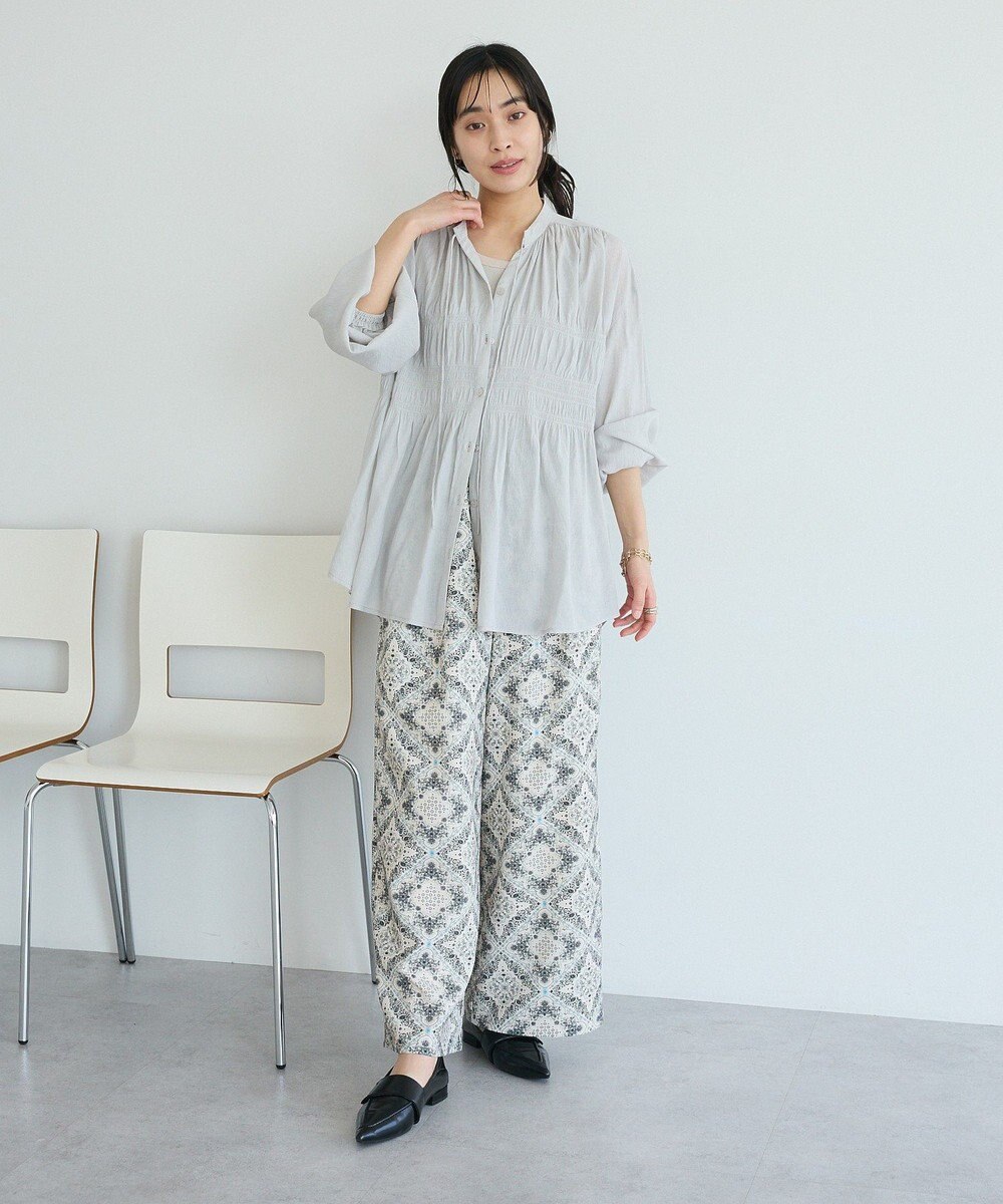 CRAFT STANDARD BOUTIQUE プリントイージーパンツ 