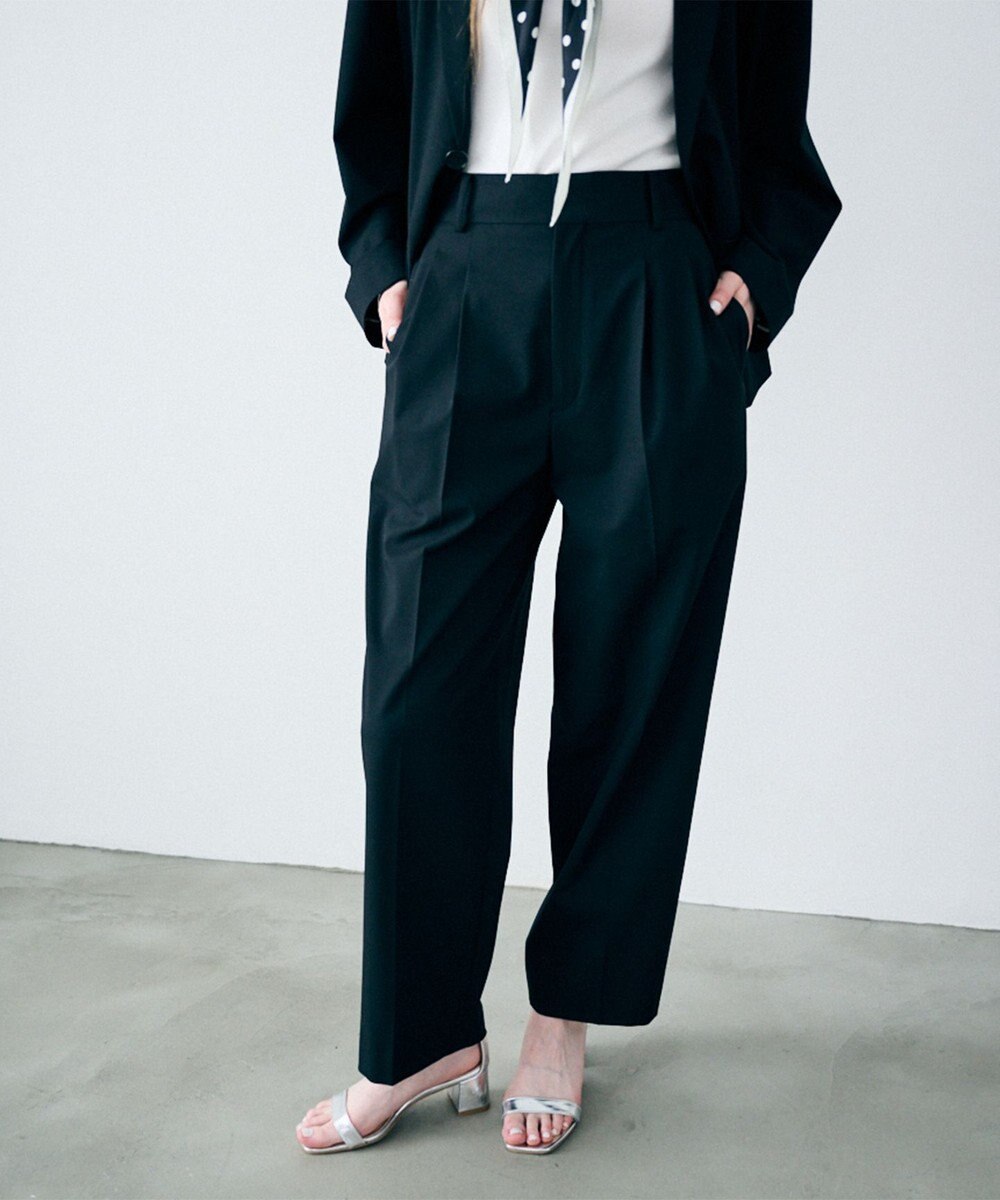 uncrave TRツイル ベーシックトラウザー 