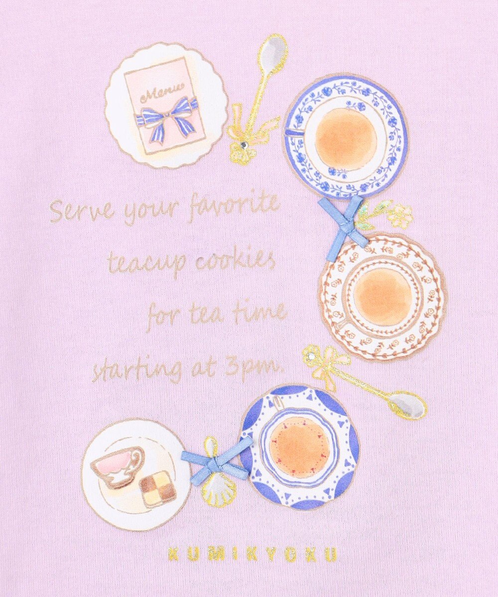 組曲 KIDS 【110-140㎝】 ティータイム アートTシャツ 