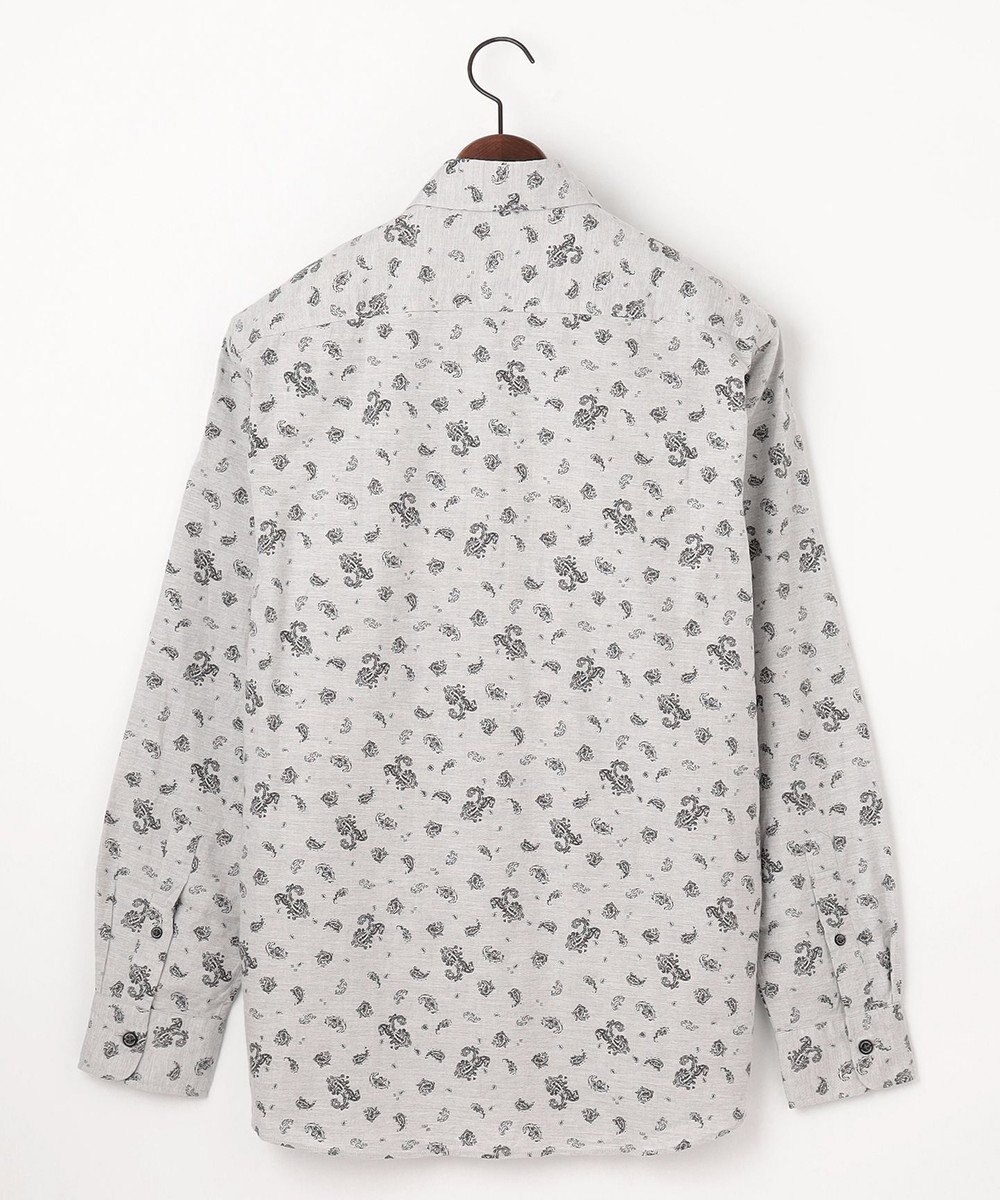 JOSEPH ABBOUD 【柔らか】シャンブレーツイルピーチ シャツ 