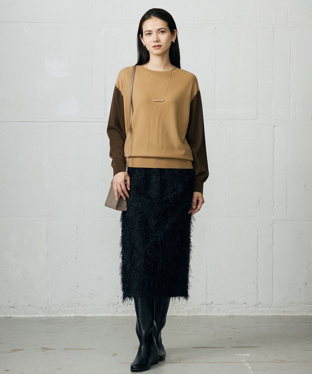 自由区 L 【カタログ掲載】フェザージャカード スカート 