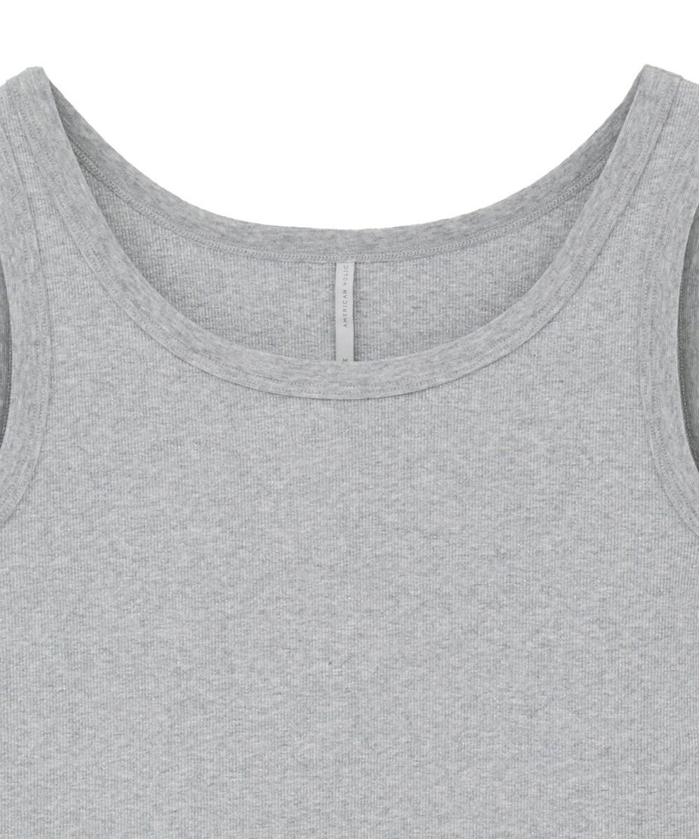 AMERICAN HOLIC ラメテレコタンクトップ 