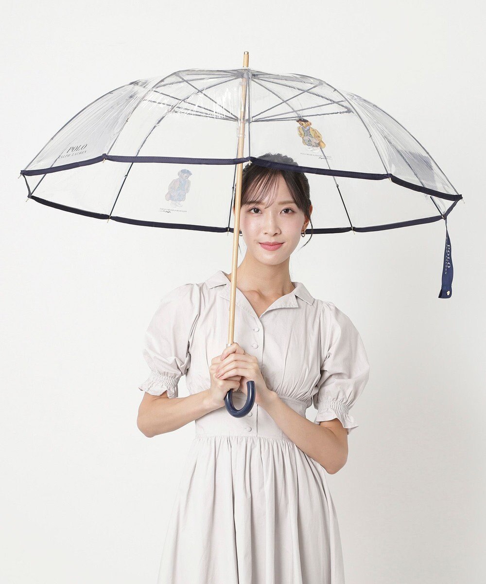 MOONBAT POLO RALPH LAUREN（ポロ ラルフローレン) ビニール傘 TPU×SEASONAL BEAR 雨傘 長傘 