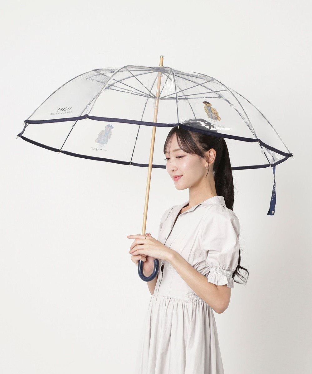 MOONBAT POLO RALPH LAUREN（ポロ ラルフローレン) ビニール傘 TPU×SEASONAL BEAR 雨傘 長傘 