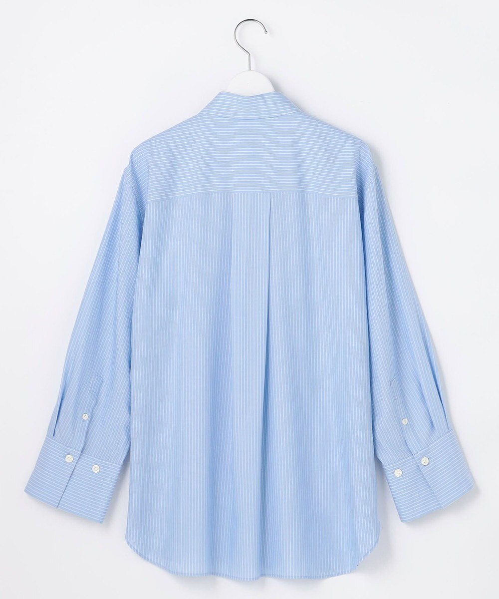 自由区 【着回し力抜群・レイヤードにも】ドレープブロード シャツブラウス 