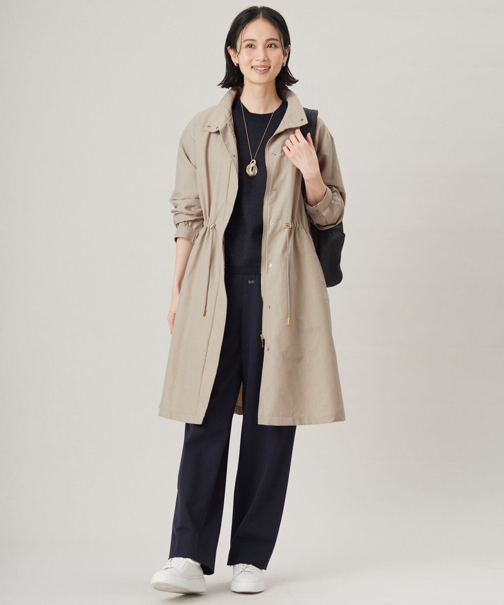 自由区 【洗える】シャイニーツイードプルオーバー ニット 