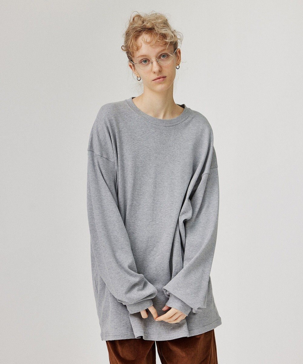 LENO CREWNECK PULLOVER《UNISEX》クルーネックカットソー 