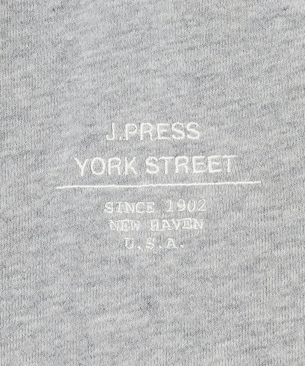 J.PRESS YORK STREET 【UNISEX】裏毛ロゴ刺繍スウェットパンツ 