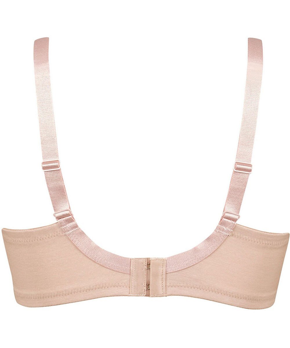 Wing ブラジャー ワイヤーが痛くなりにくい 綿混(カップ肌側・バック) フルカップブラ NB2704 ウイング／ワコール 