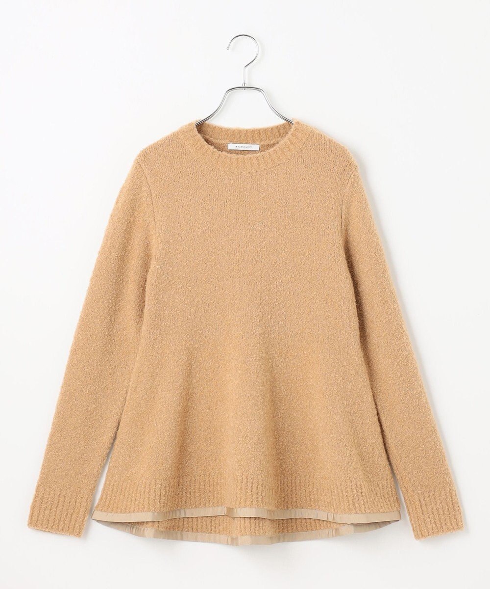 #Newans 【洗える】フレアシルエットチュニックニット 