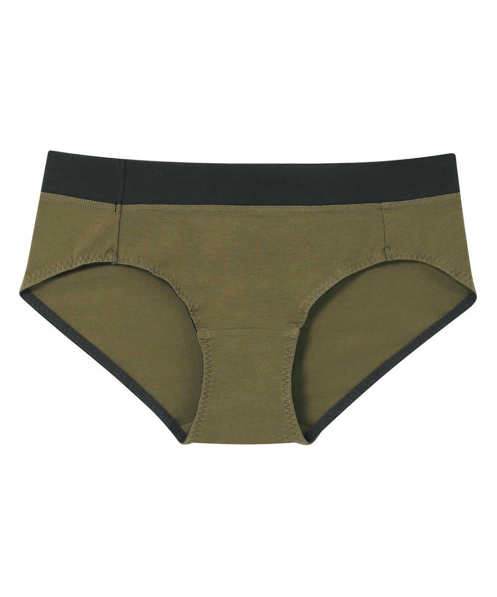 une nana cool 綿ベア天竺 カラーブロッキング ショーツ 