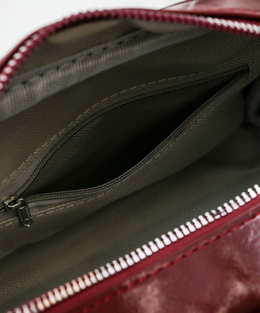 WEGO ベルト2ポケットデザインボストンバッグ 