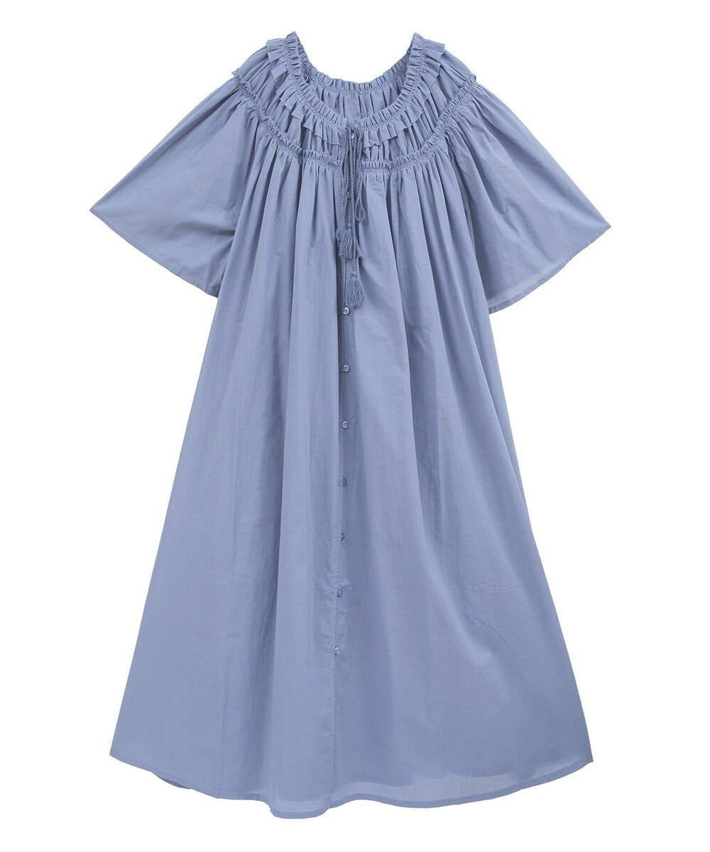 earth music&ecology ギャザーロングワンピース 