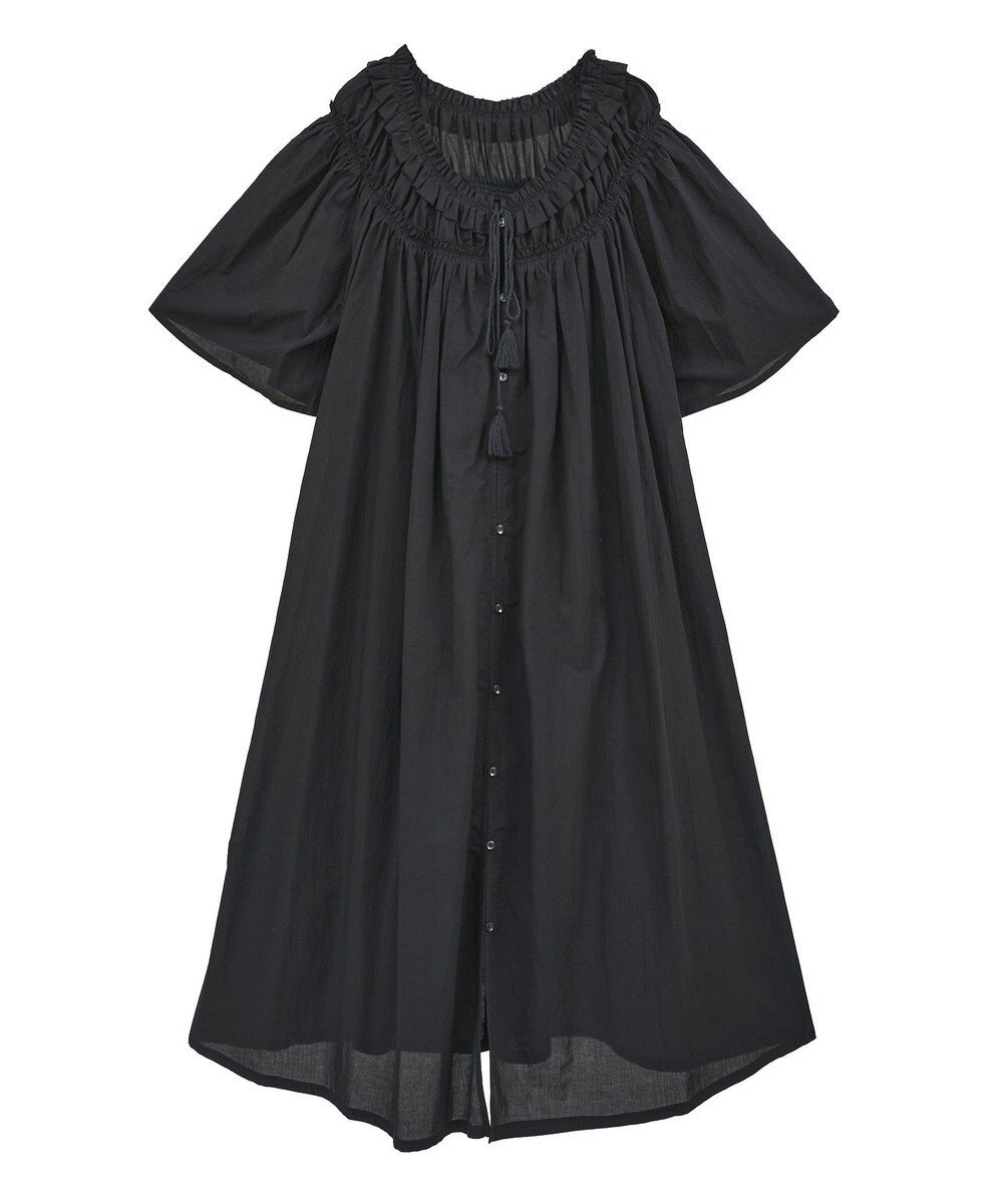 earth music&ecology ギャザーロングワンピース 