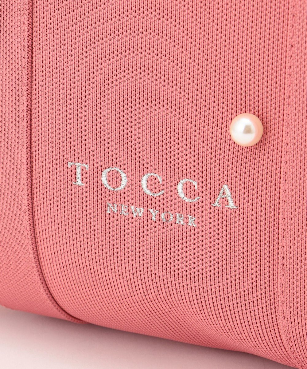 TOCCA 【大人百花掲載】【A4サイズ対応】RHYTHM OF PEARL KNITBAG ニットバッグ 