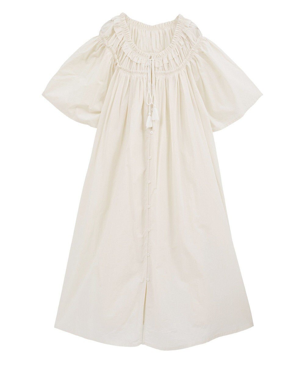 earth music&ecology ギャザーロングワンピース 