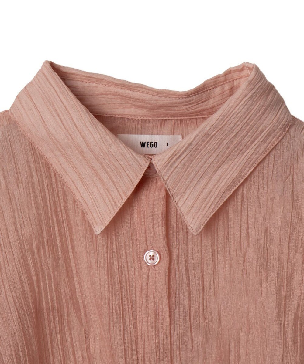 WEGO 楊柳シアードロストショートシャツ 