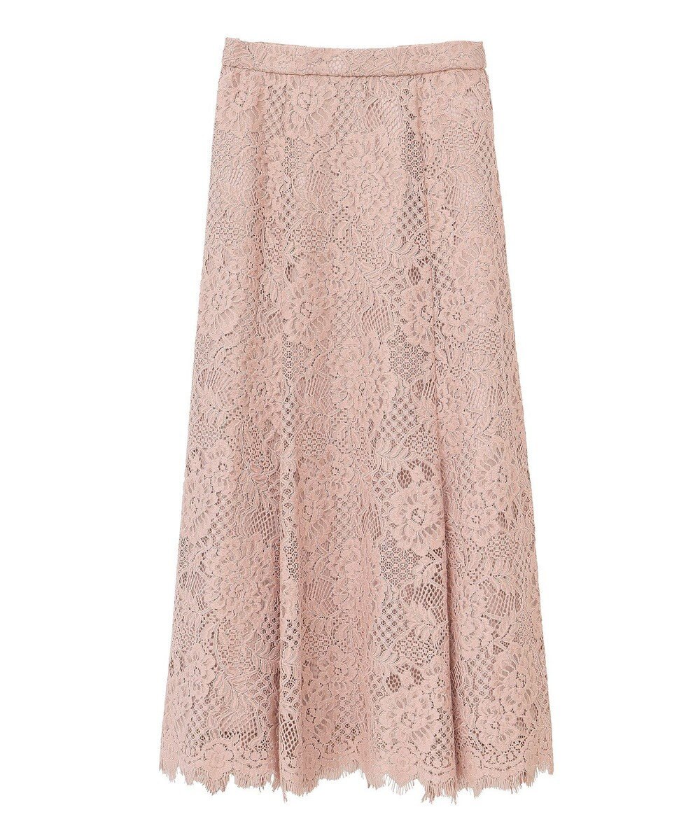 YECCA VECCA スカラップレースマーメイドスカート 