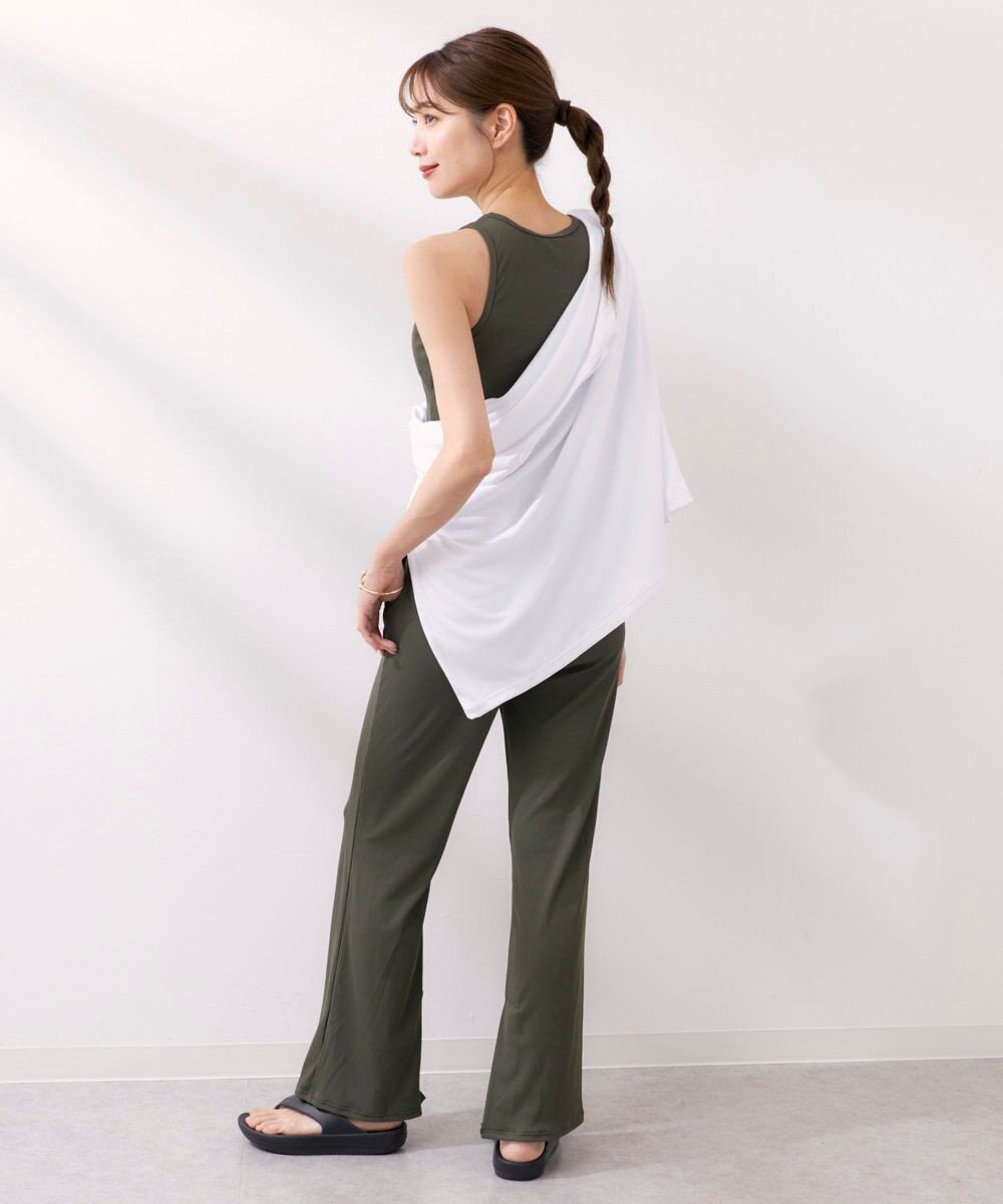 OP／FILA 【Ocean Pacific】ラッシュガードロングボトム付き タンクトップデザイン水着4点セット 