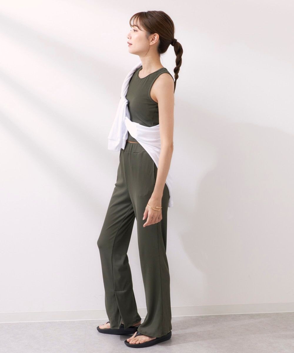 OP／FILA 【Ocean Pacific】ラッシュガードロングボトム付き タンクトップデザイン水着4点セット 