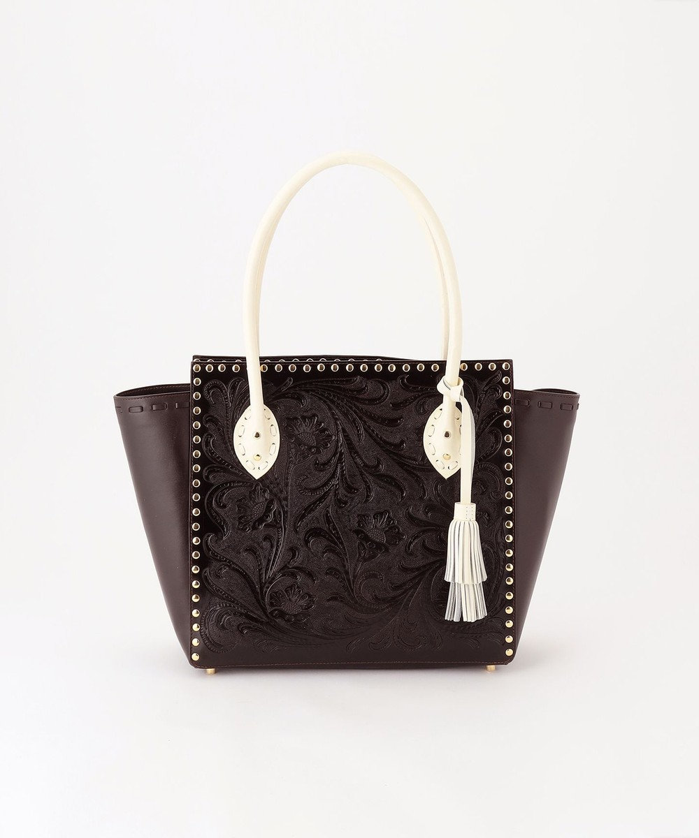 GRACE CONTINENTAL Studs tote bag 