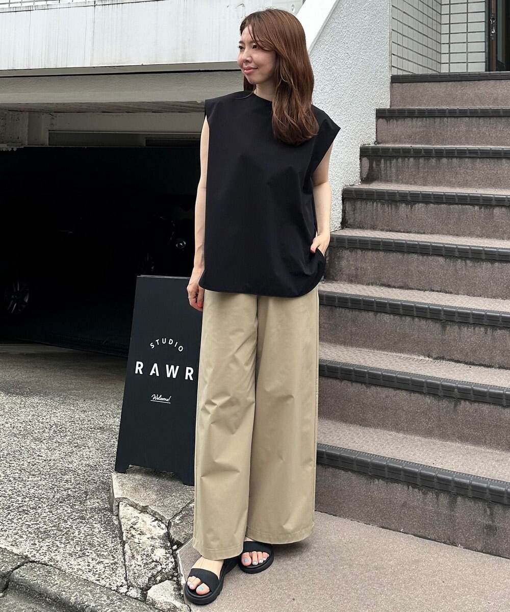 UNFILO FINE MOVE コクーンブラウス 