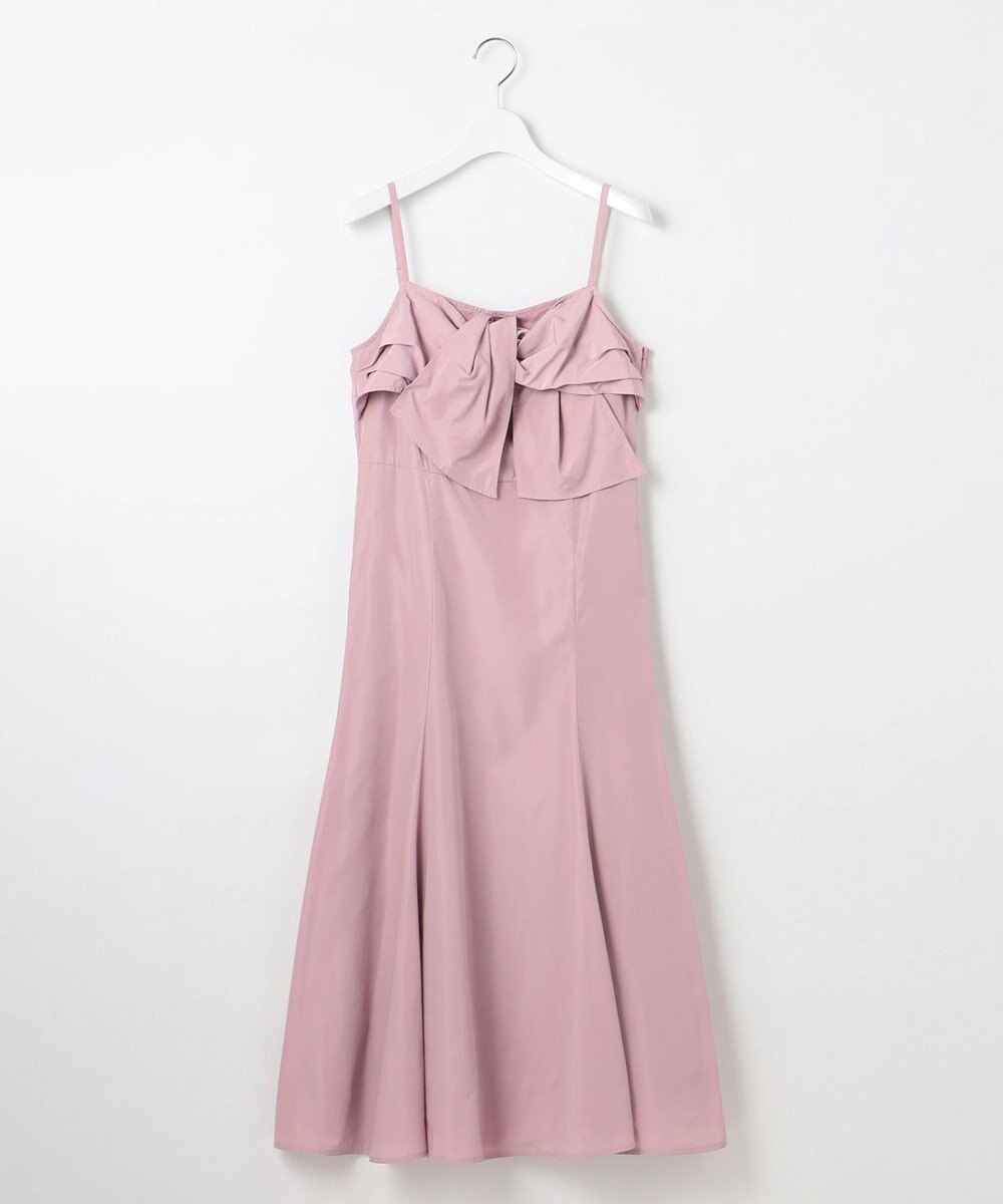 Feroux 【洗える】リボン キャミドレス 