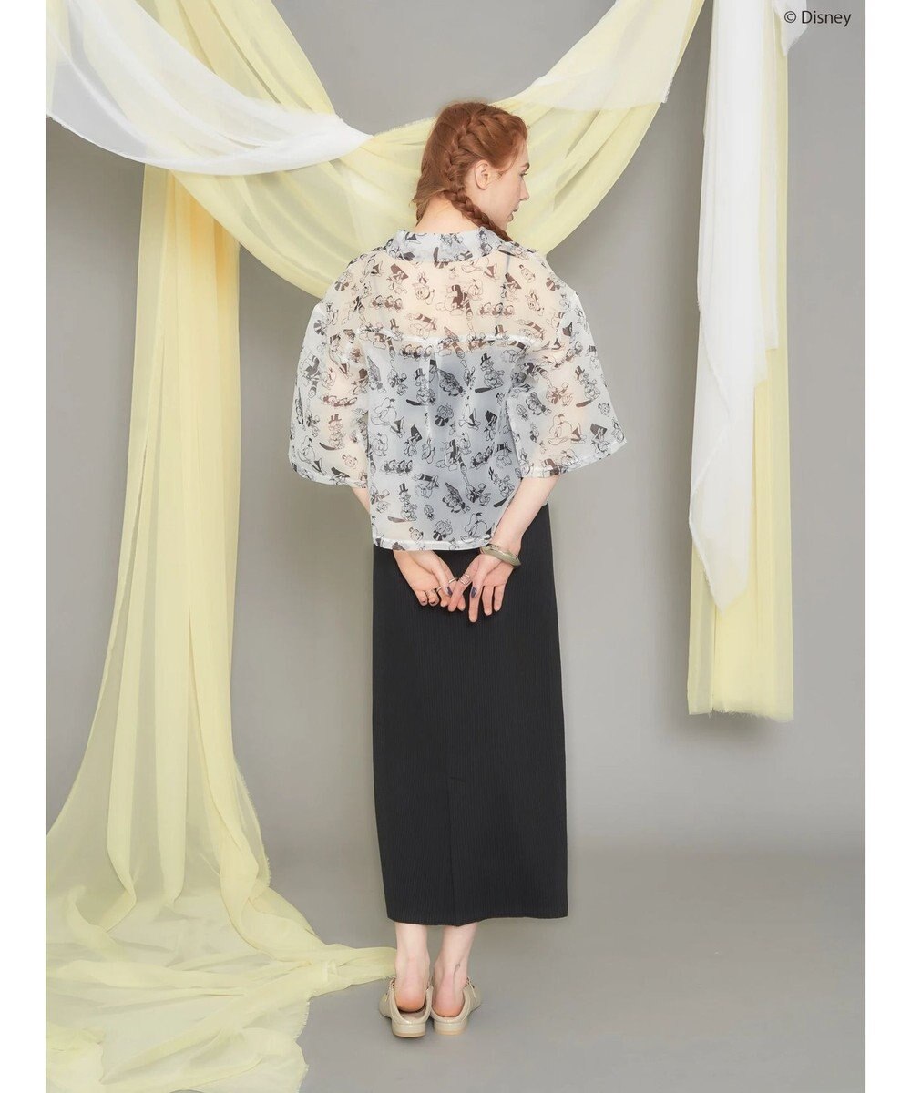 AMERICAN HOLIC 総柄シアーショート丈シャツ／Ｄｉｓｎｅｙ 