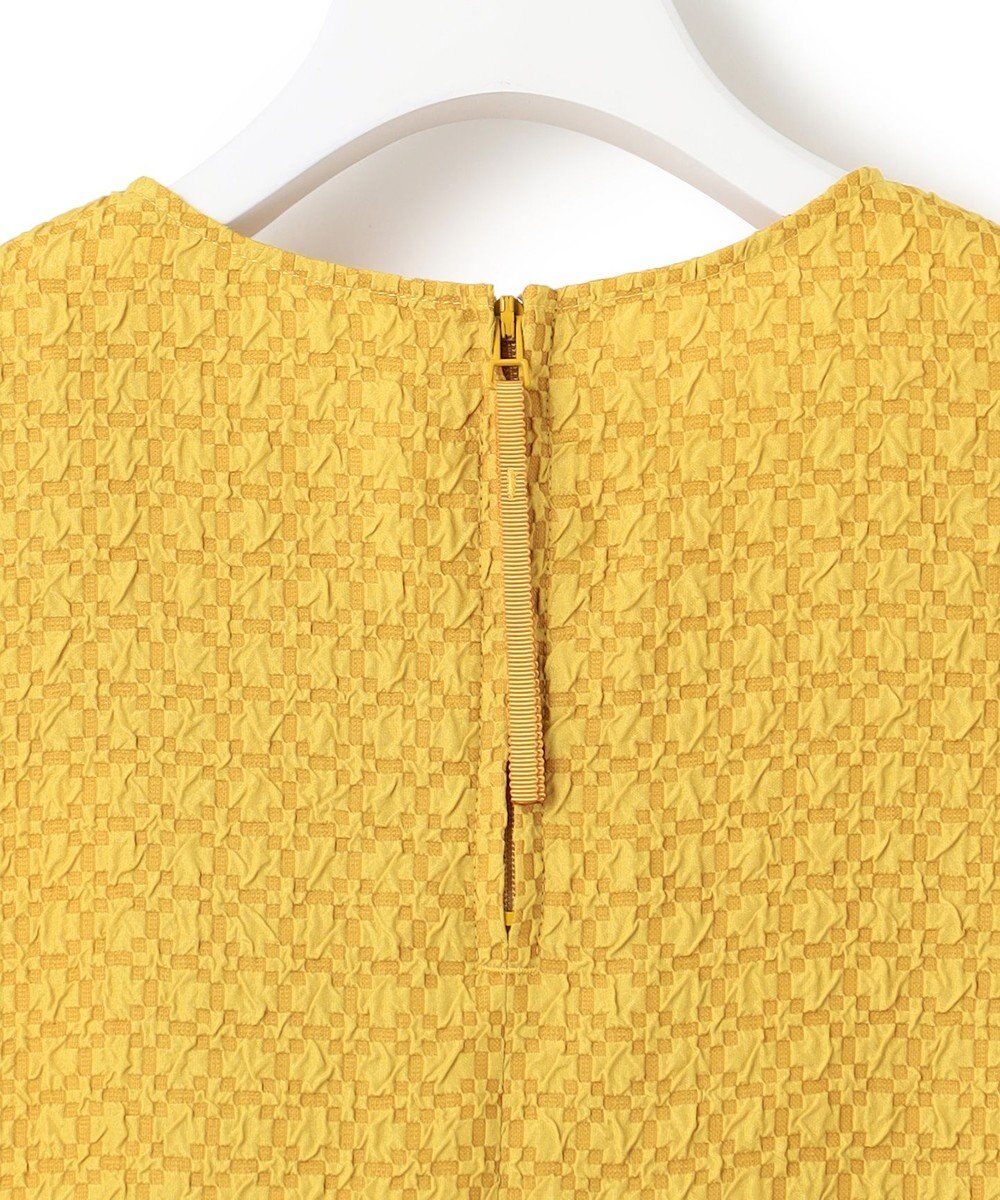 23区 S 【一部店舗限定/洗える】プレザンスジャカード ペプラム ブラウス 