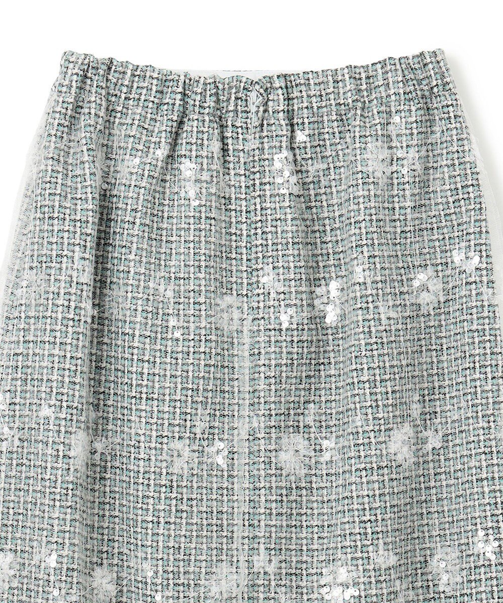 TOCCA SPANGLE OF FLOWER スカート 