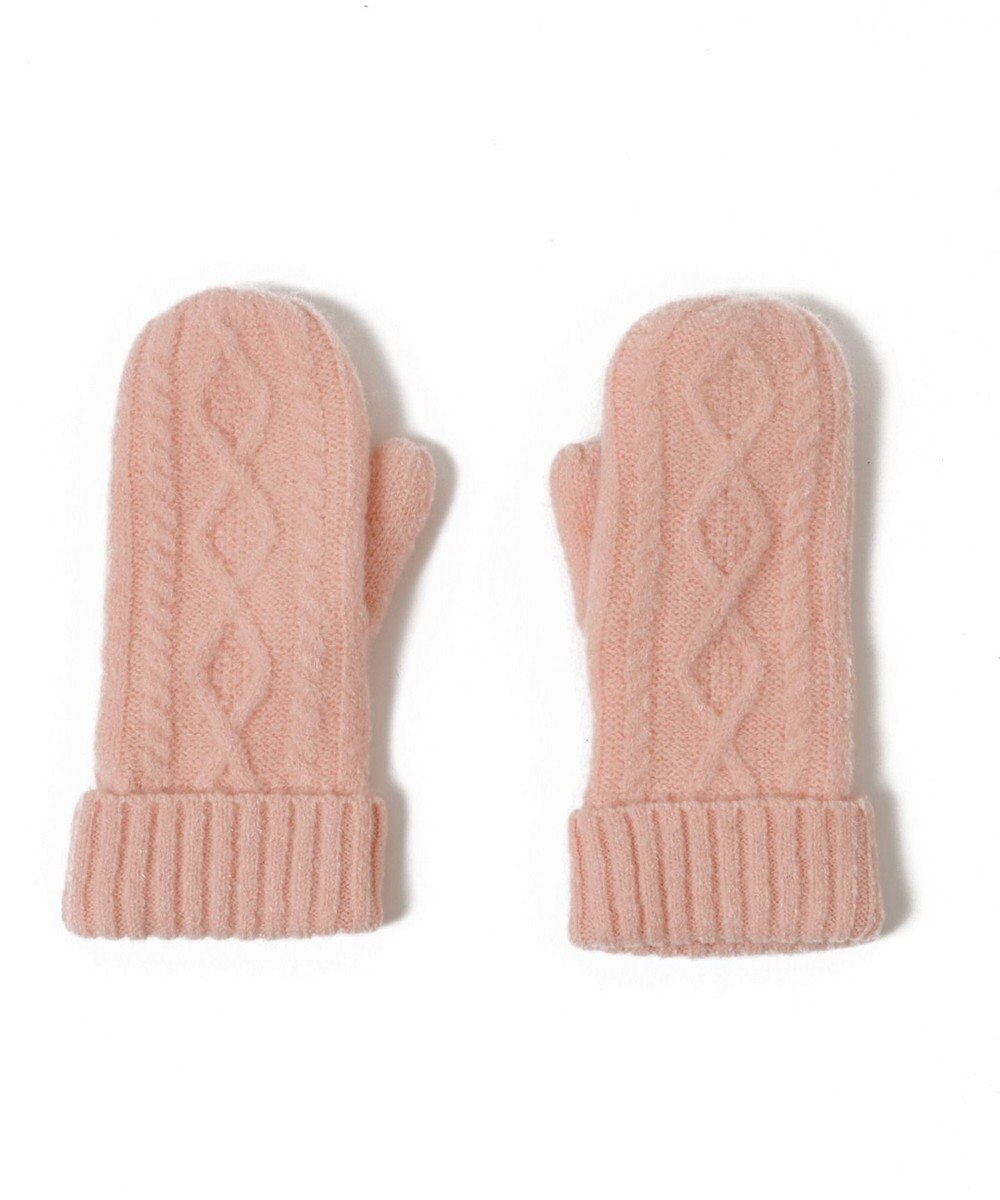 WEGO 【手袋】ケーブルミトングローブ 