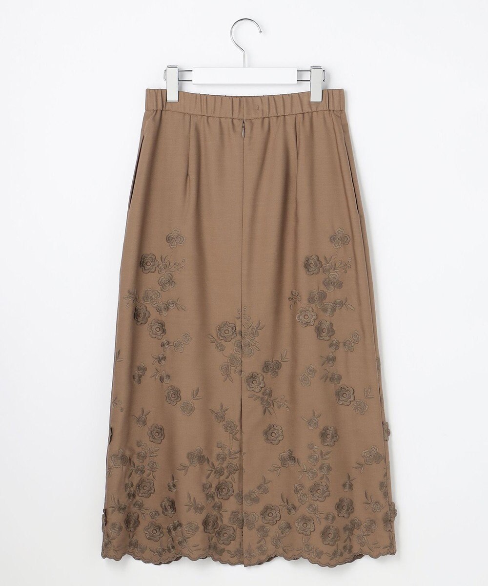 自由区 S 【SHIHOさん着用】エンブロイダリー スカート 