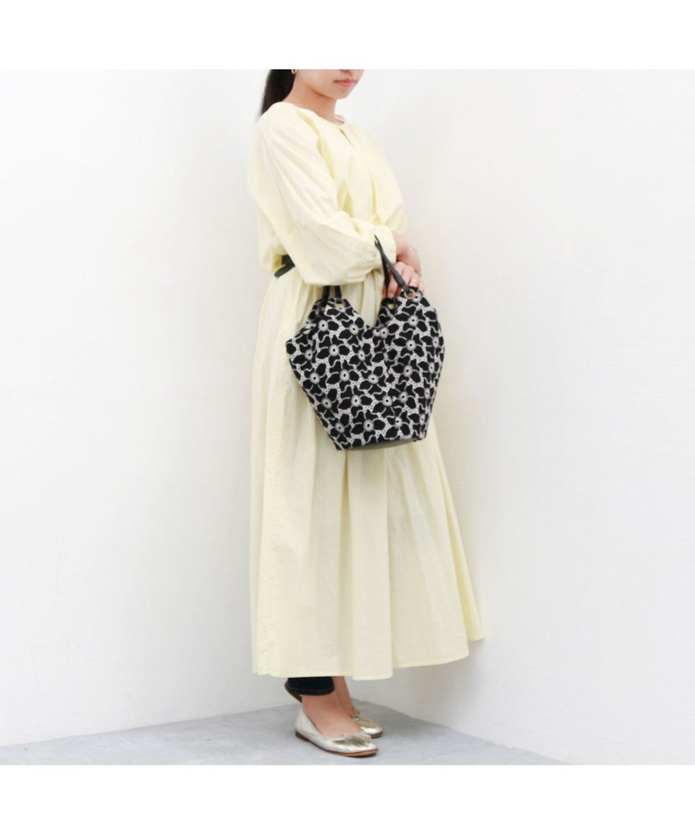 UNBILLION カシュカシュ cachecache / バケツ刺繍トートバッグ 