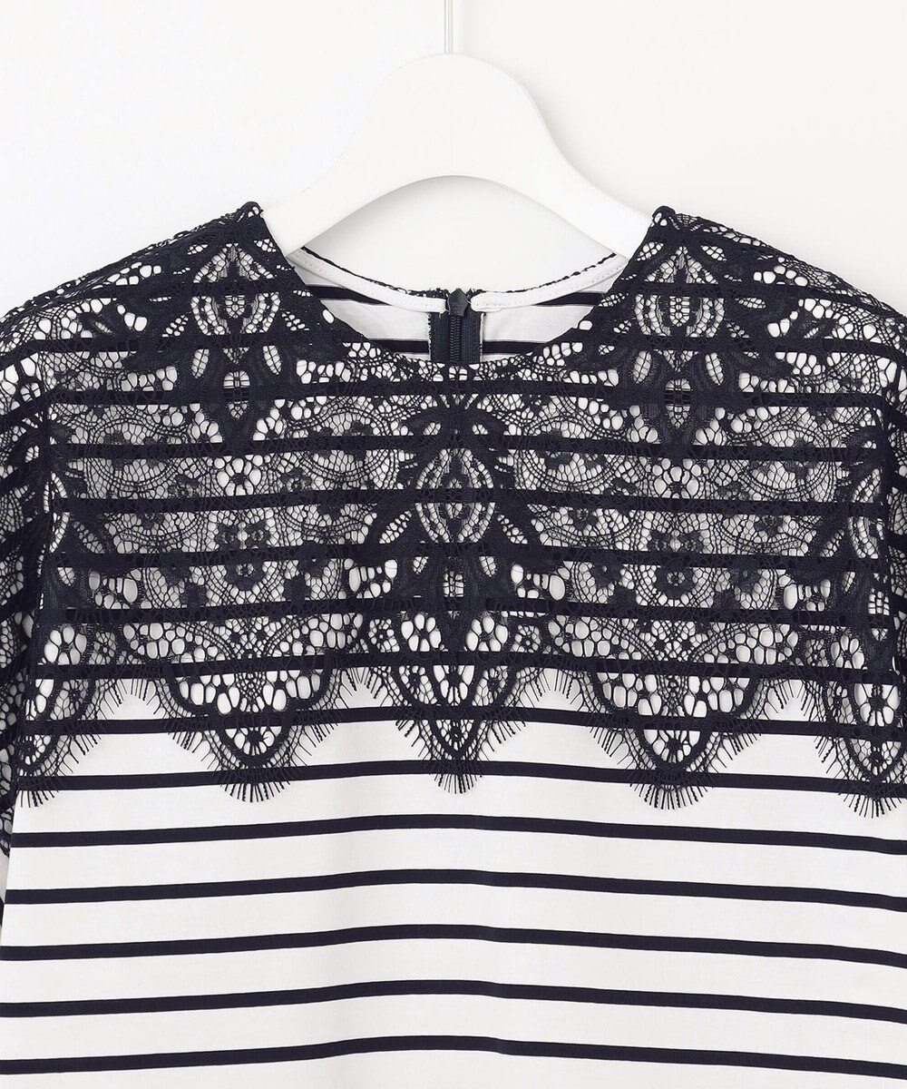 自由区 【洗える】レース Tシャツ 