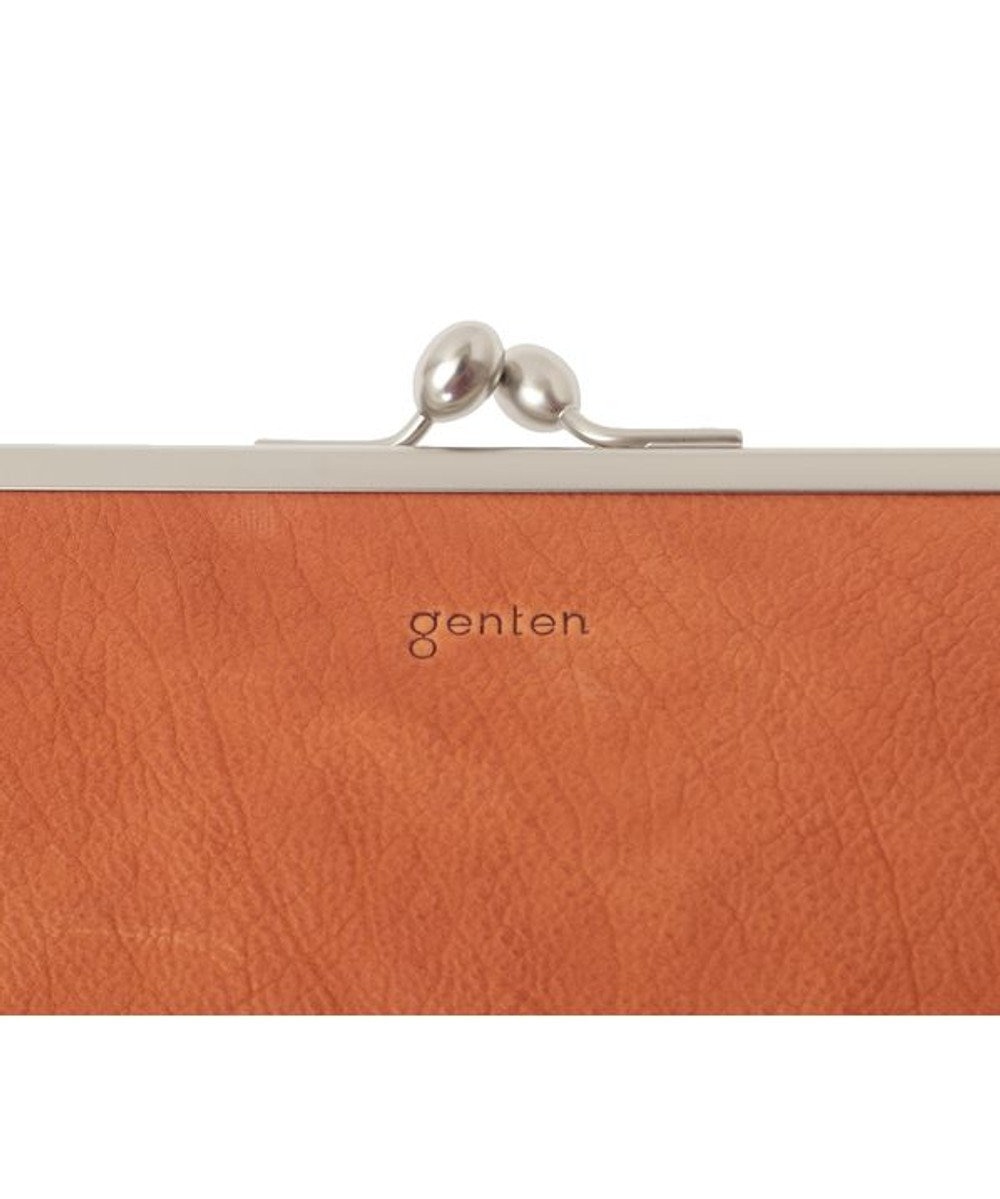 genten アンティーコ×LIBERTY 口金長財布 