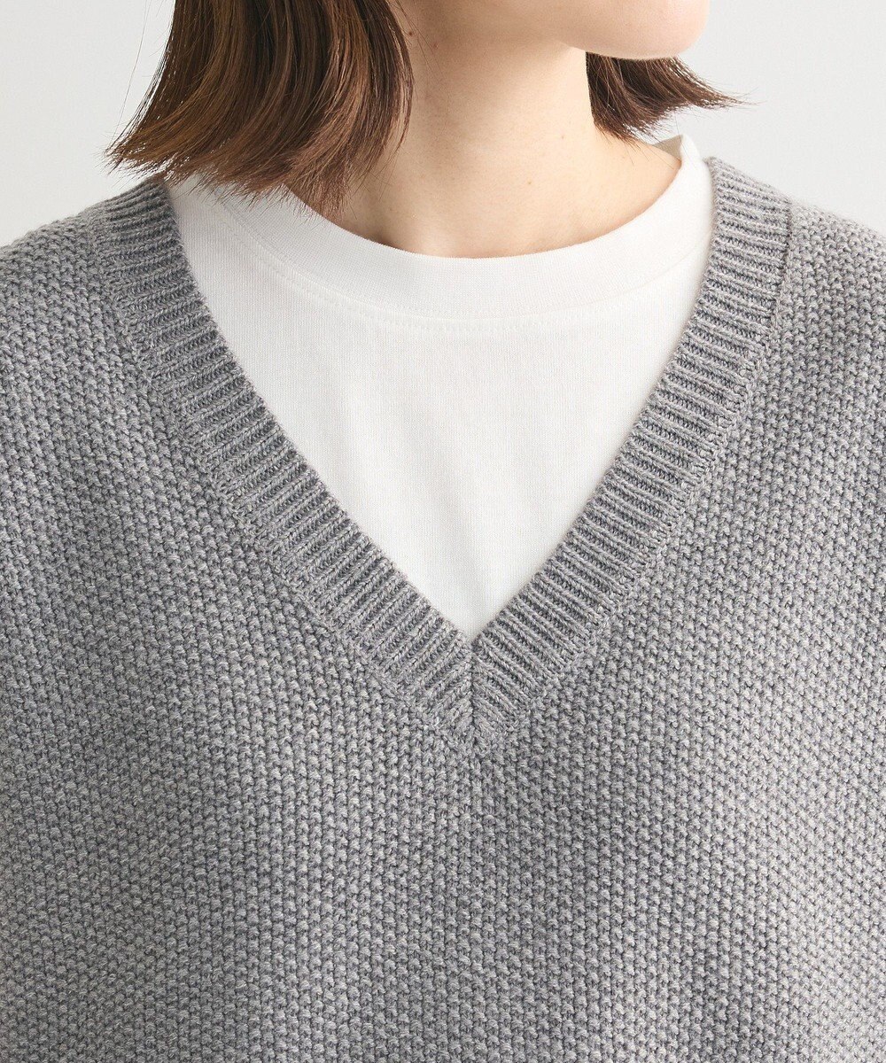 Green Parks ＳＥＴ２点　ニットベスト＋ロンＴＥＥ 