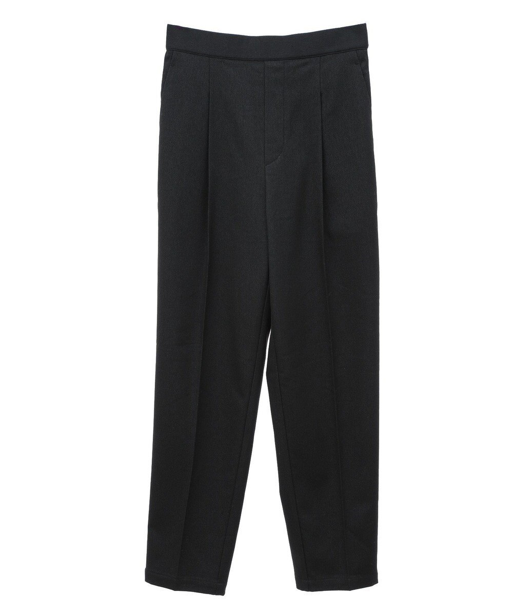 earth music&ecology 裏起毛テーパードパンツ 