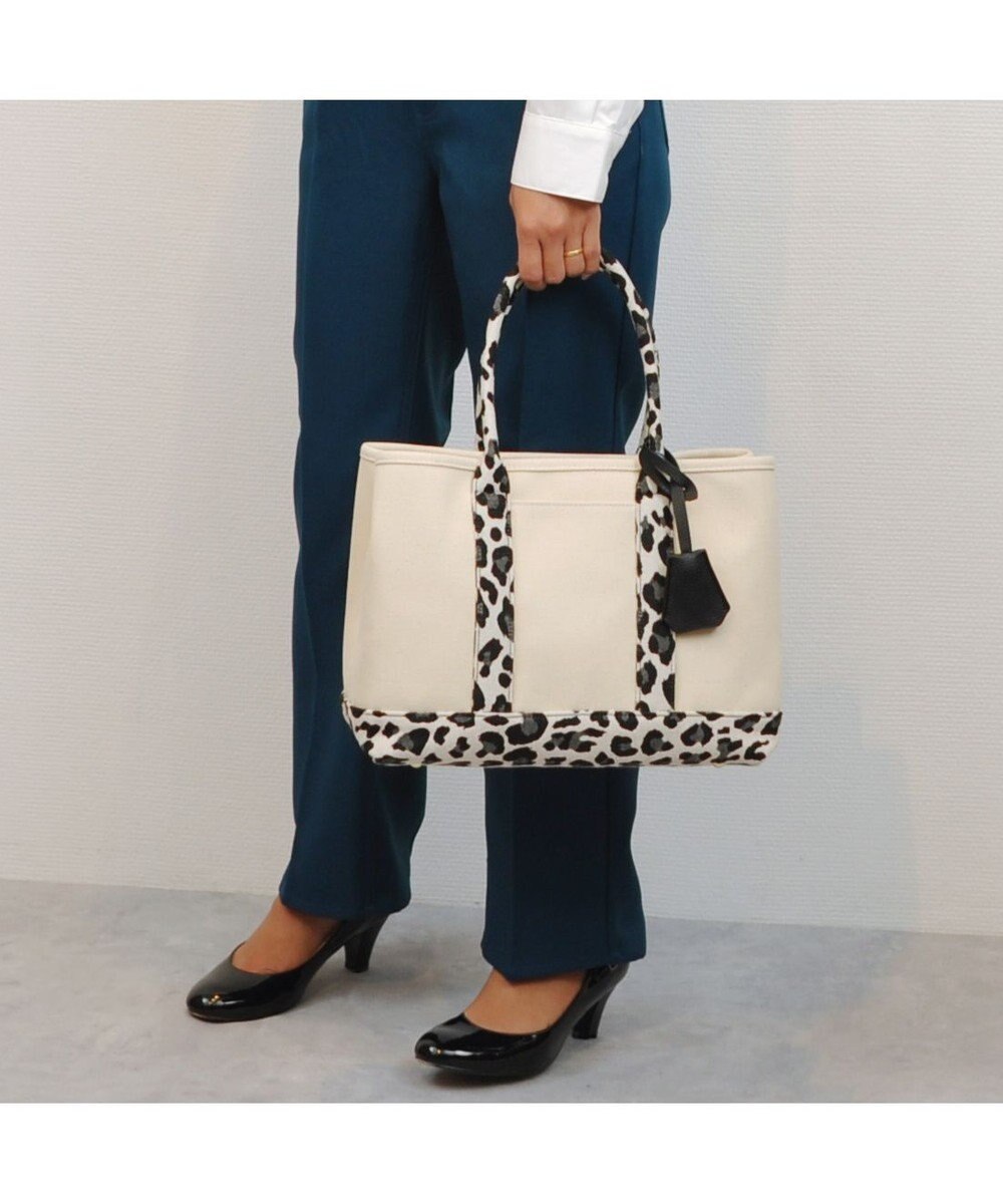 UNBILLION cachecache ショルダー付きパーテーションキャンバストートL 