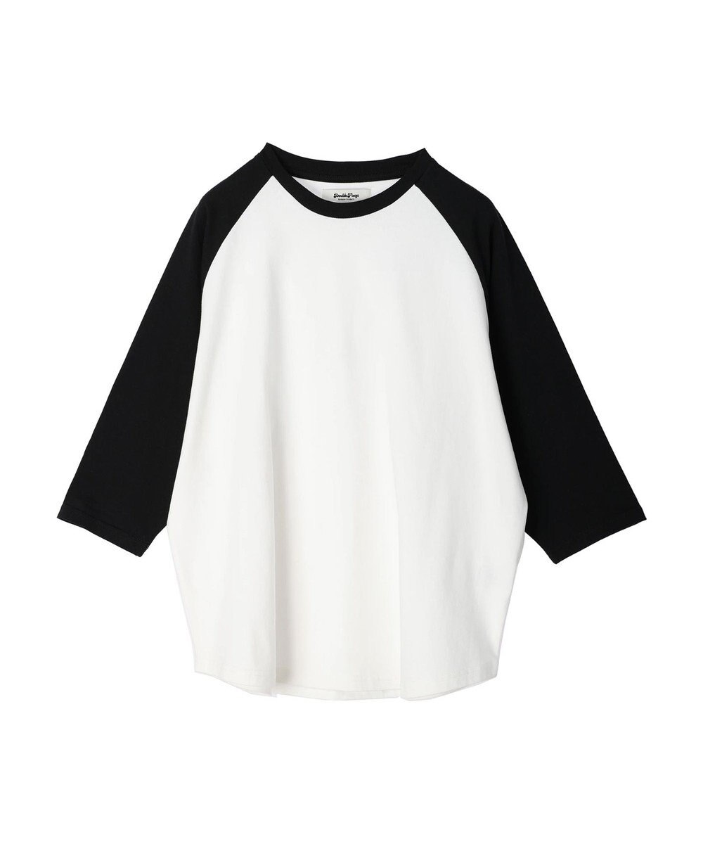 Green Parks ・Ｄｏｕｂｌｅ　Ｆｌａｇｓ　ラグラン７分袖Ｔシャツ 