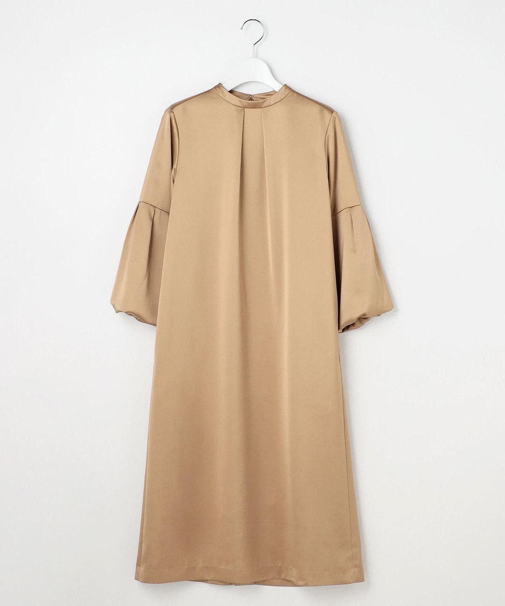 J.PRESS LADIES ノーブルサテン ワンピース 