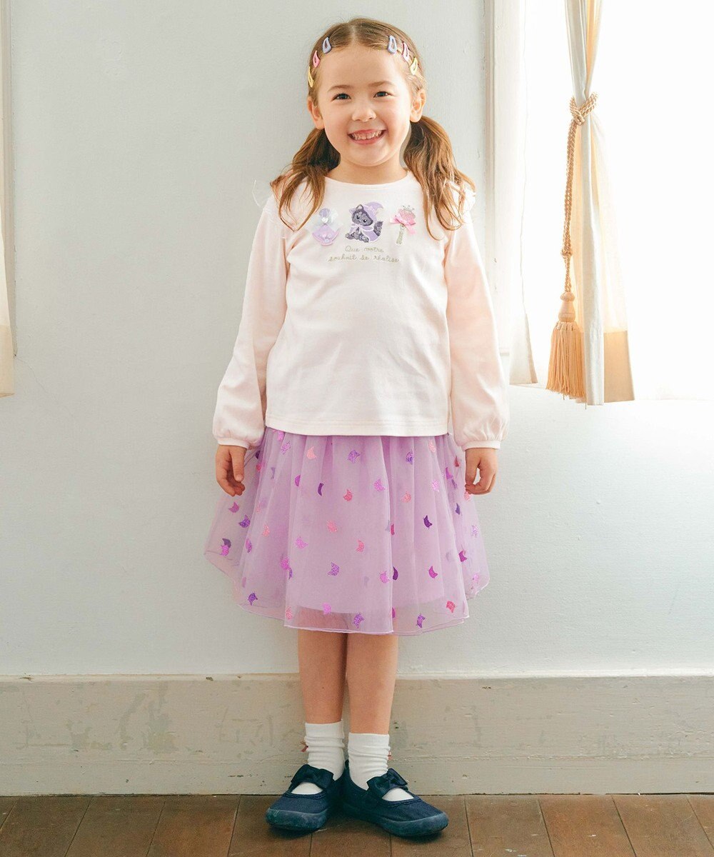 ANY KIDS マジカルキャット長袖Tシャツ 