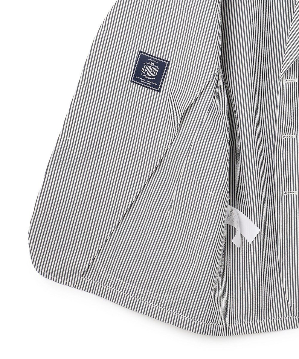 J.PRESS MEN 【J.PRESS ORIGINALS】Silk Seersucker 3B Sack Jacket / Japan Made 