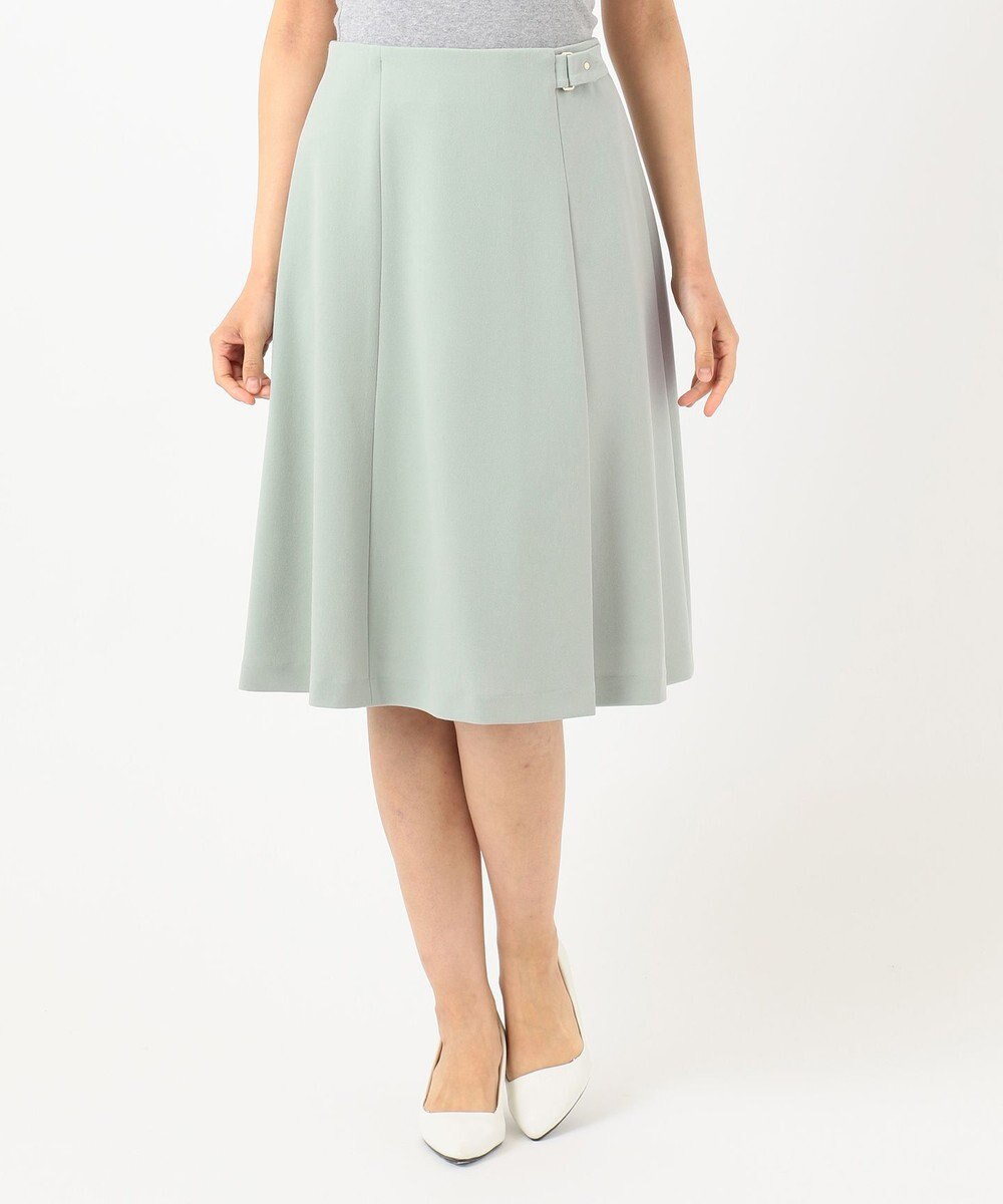 ANY SIS 【洗える】サイドベルト スカート 